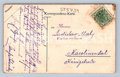 Postcard BURGRUINE BÖSIG (ST5739)
