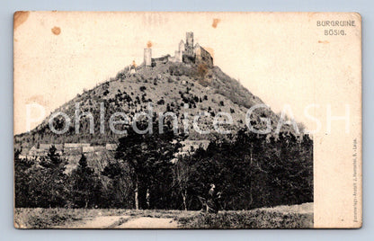 Postcard BURGRUINE BÖSIG (ST5739)