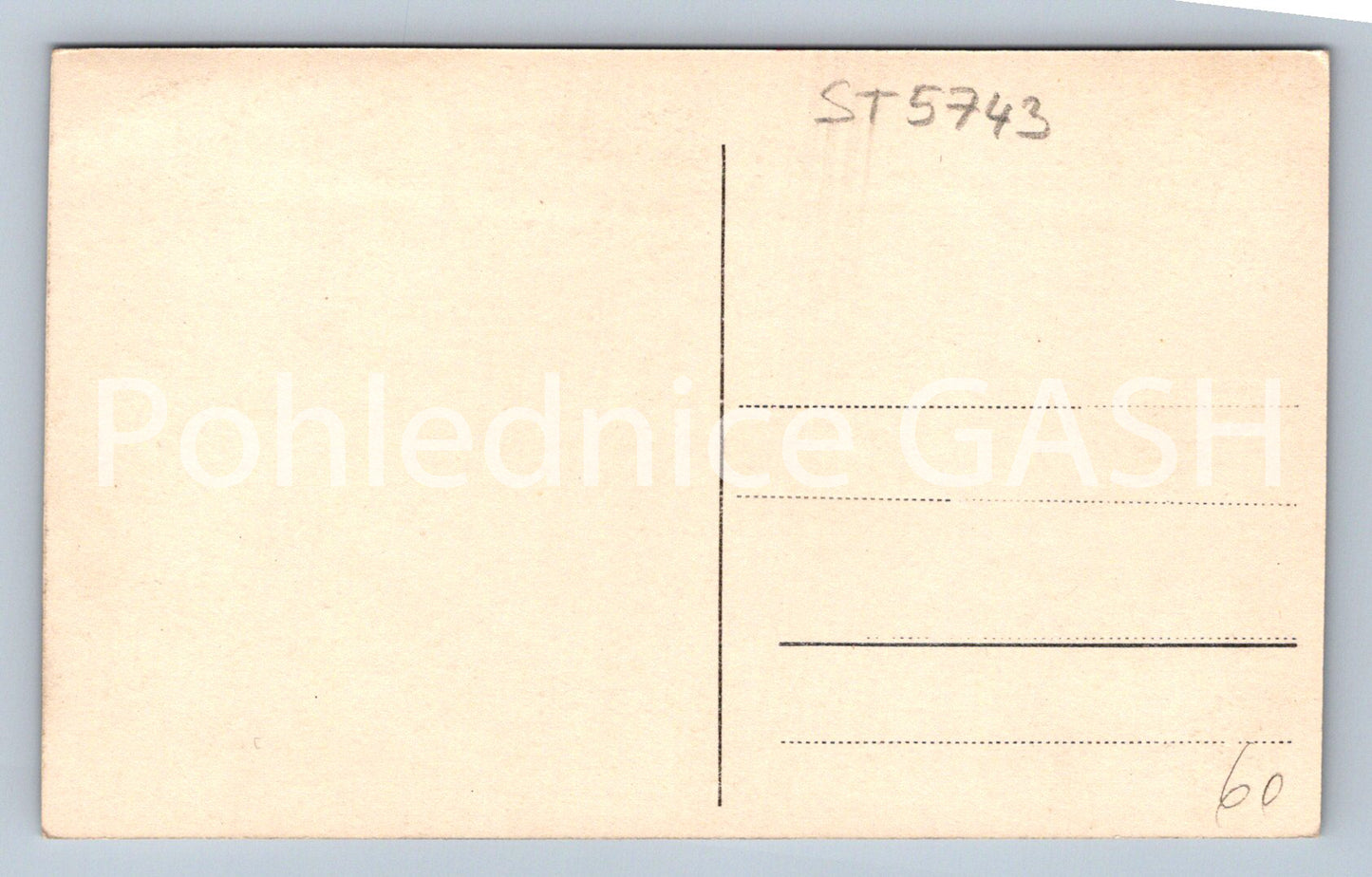 Postcard PRAGUE - RIEGROVO NÁMĚSTÍ (ST5743)