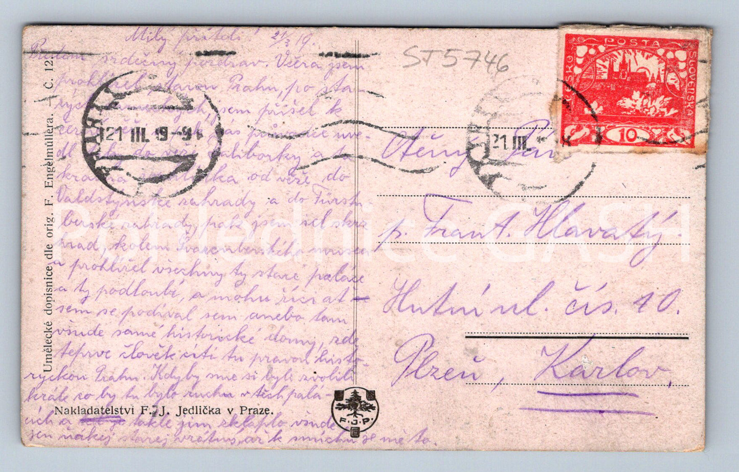 Postcard PRAGUE - QUEEN ANNE'S SUMMER CASTLE (ST5746)