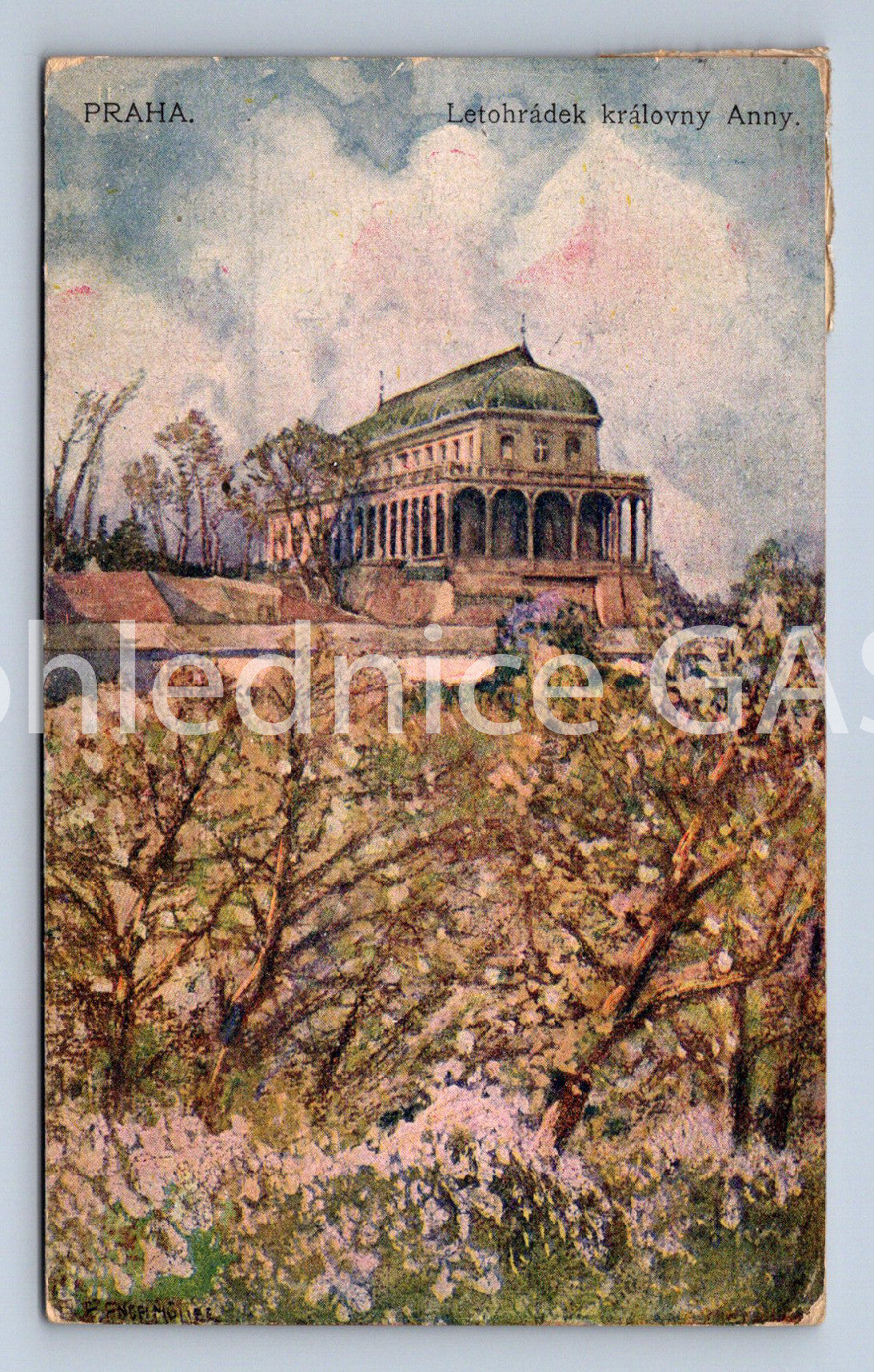 Postcard PRAGUE - QUEEN ANNE'S SUMMER CASTLE (ST5746)