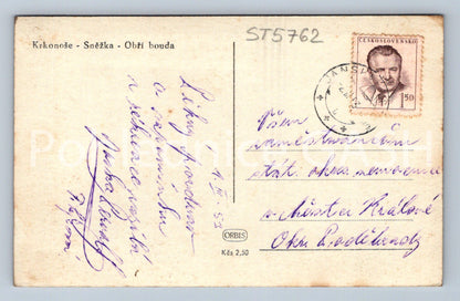 Postcard KRKONOSE (ST5762)