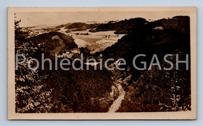 Postcard JIRÁSK'S MOUNTAIN ROAD IN THE ORLICKÉ MOUNTAINS (ST5767)