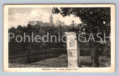 Postcard HLUBOKA NAD VLTAVOU (ST5770)