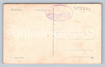 Postcard ZVÍKOV CASTLE (ST5773)