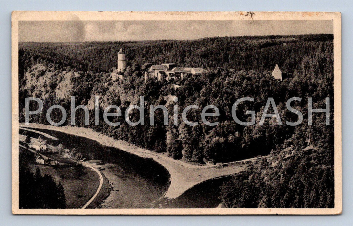 Postcard ZVÍKOV CASTLE (ST5773)