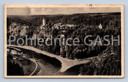 Postcard ZVÍKOV CASTLE (ST5773)