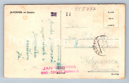 Postcard JAVORNÍK IN SILESIA (ST5777)