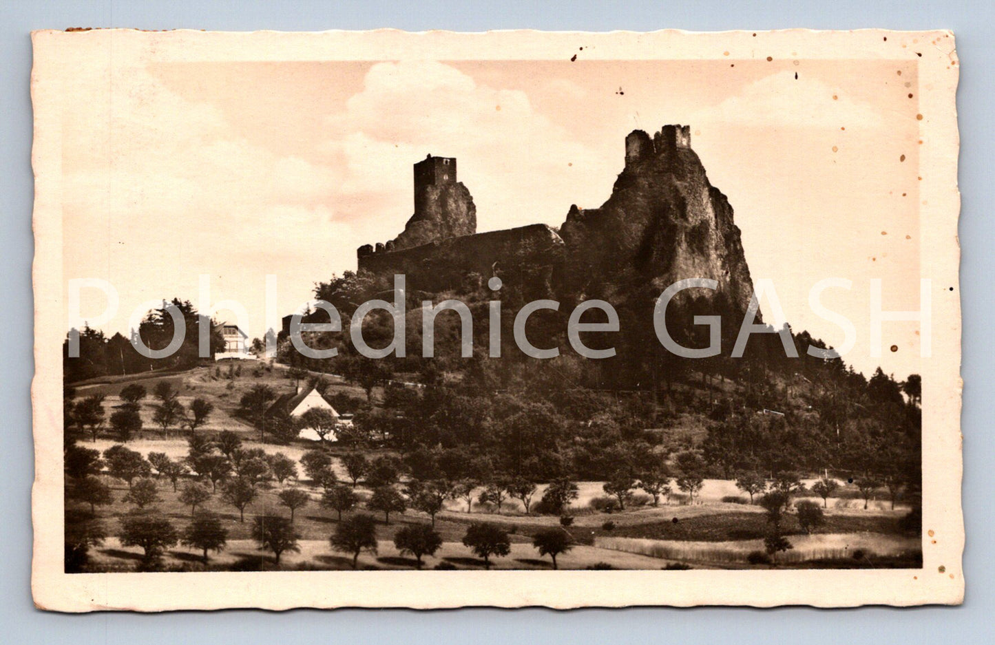 Postcard BOHEMIAN PARADISE - RUINS (ST5782)