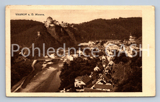 Postcard VRANOV NAD DYJÍ - MORAVIA (ST5784)