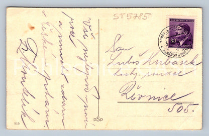 Postcard ALL THE BEST IN THE NEW YEAR (ST5785)