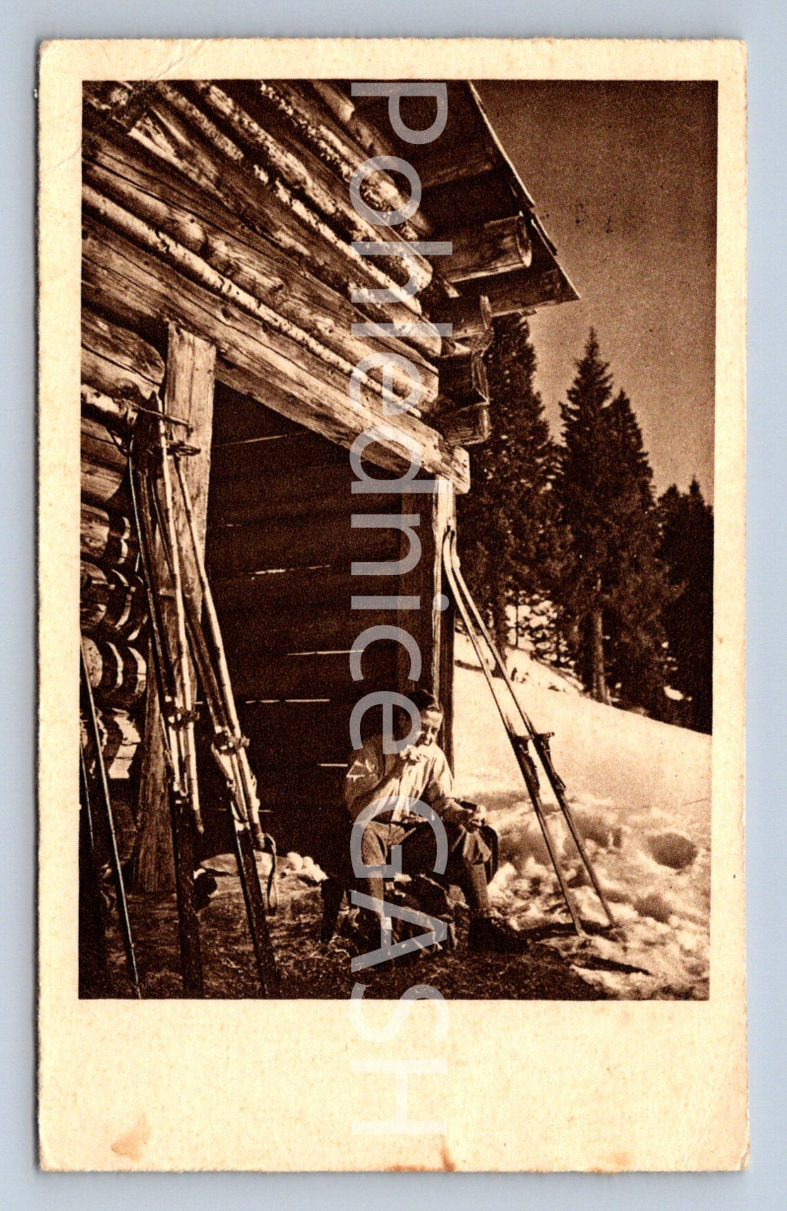 Postcard ALL THE BEST IN THE NEW YEAR (ST5785)