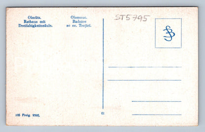 Postcard OLOMOUC - TOWN HALL WITH HOLY TRINITY (ST5795)