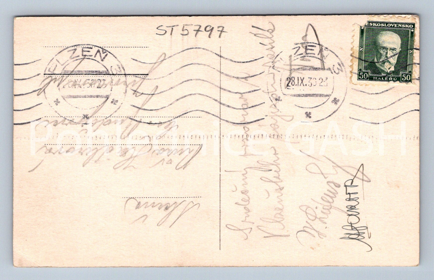 Postcard PILSEN (ST5797)