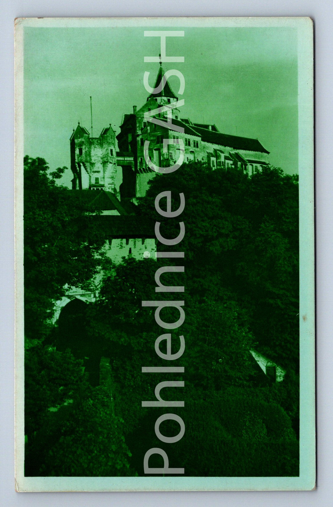 Postcard PERNŠTEJN CASTLE IN MORAVIA (ST5805)