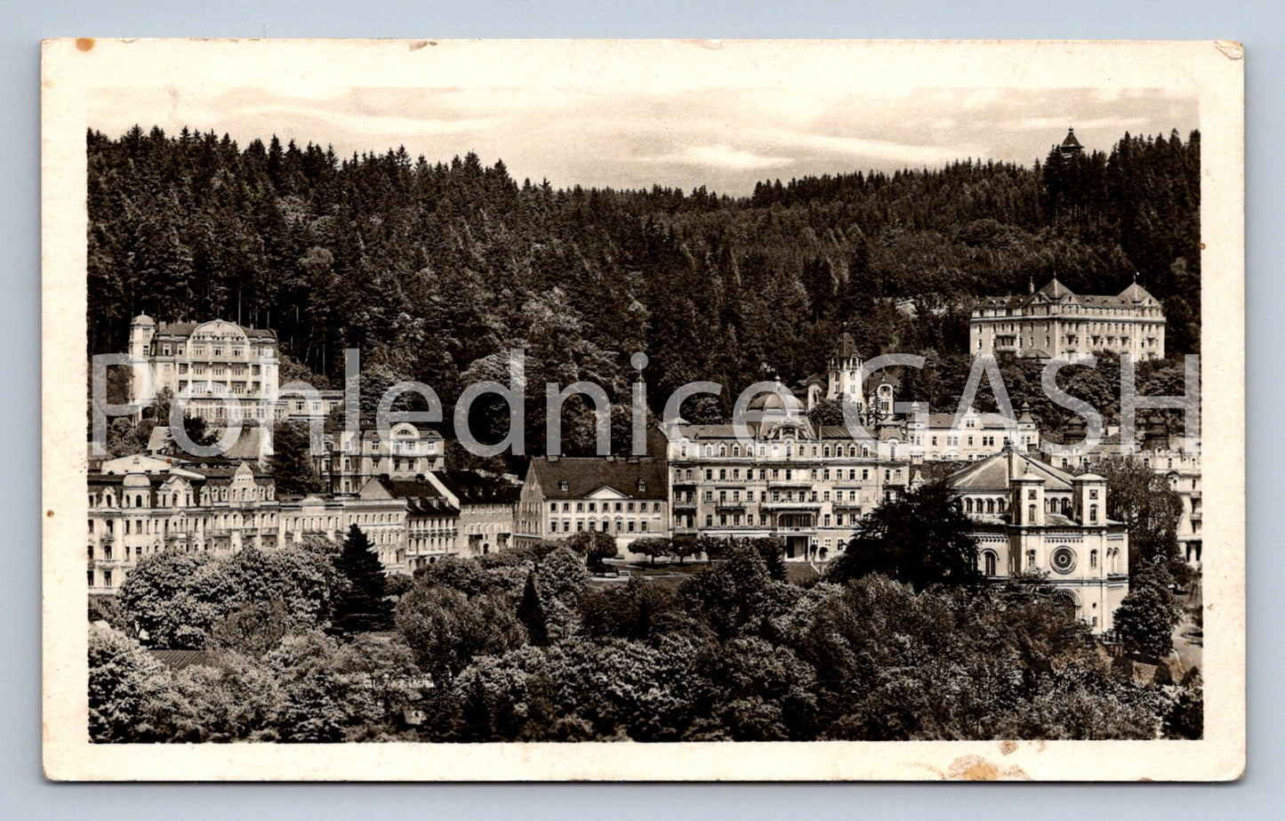 Postcard MARIANSKÉ LÁZNĚ (ST5807)