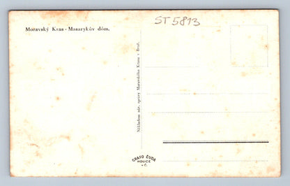Postcard MORAVIAN KRAS - MASARYK'S HOUSE (ST5813)