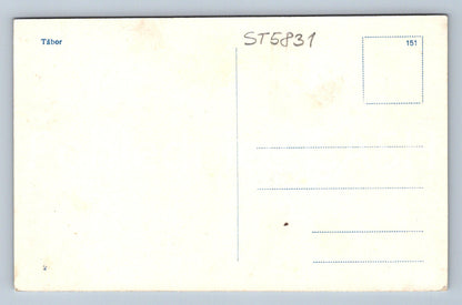 Postcard TÁBOR (ST5831)