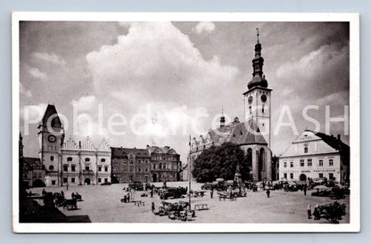 Postcard TÁBOR (ST5831)