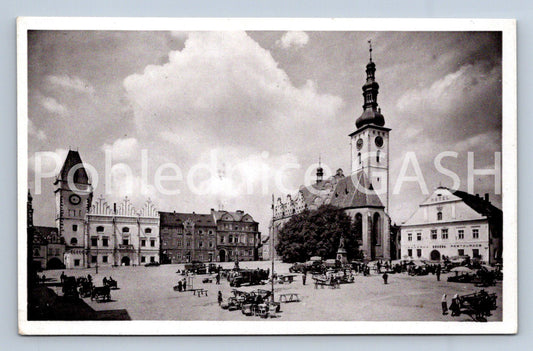 Postcard TÁBOR (ST5831)