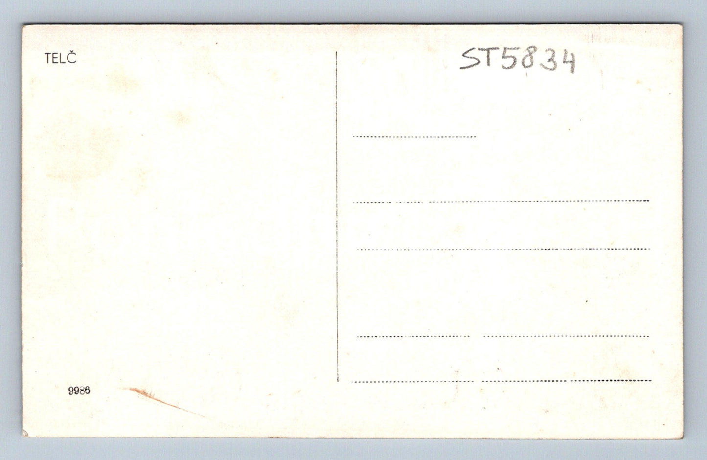 Postcard TELČ (ST5834)