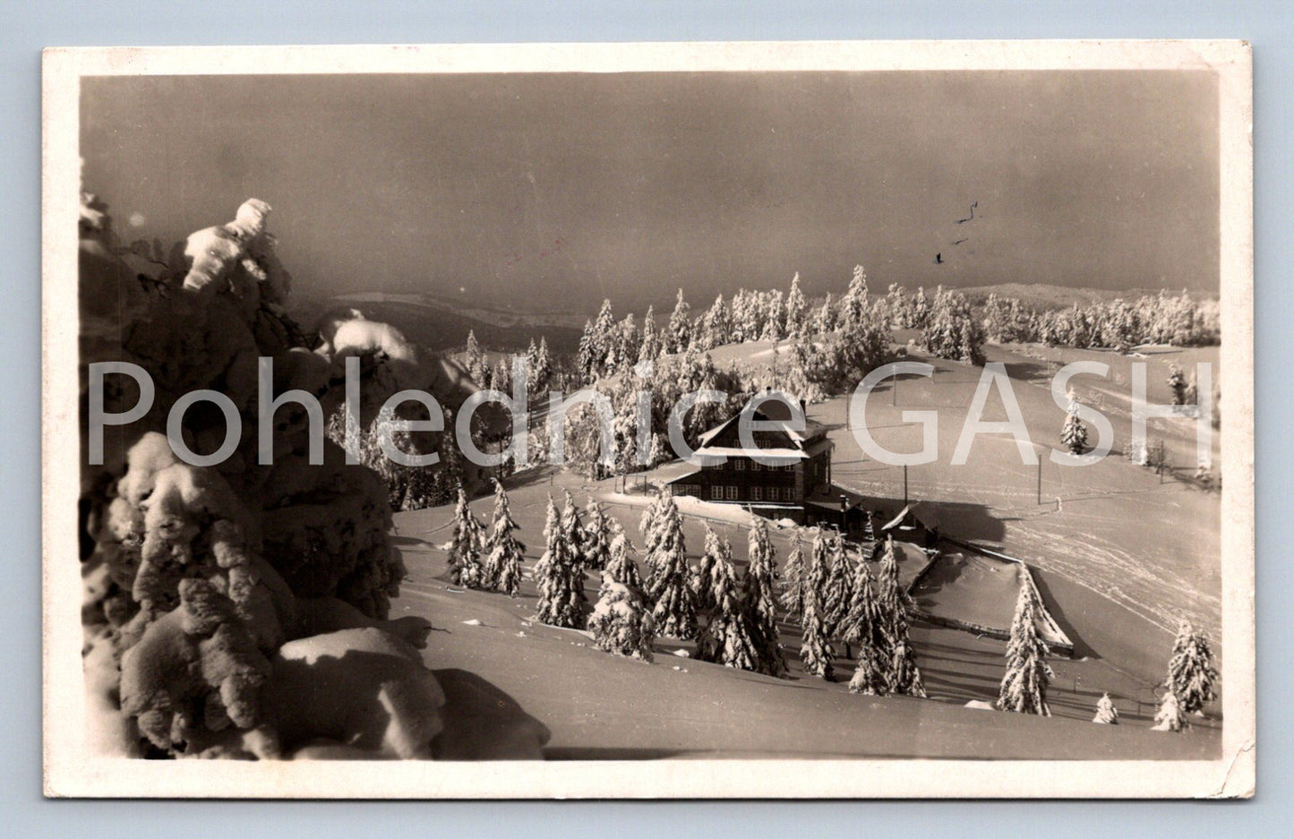 Postcard JAVORNÍKY - MOUNTAIN HOTEL PORTÁŠ (ST5851)