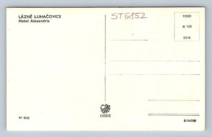 Postcard LÁZNĚ LUHAČOVICE - HOTEL ALEXANDRIA (ST5852)