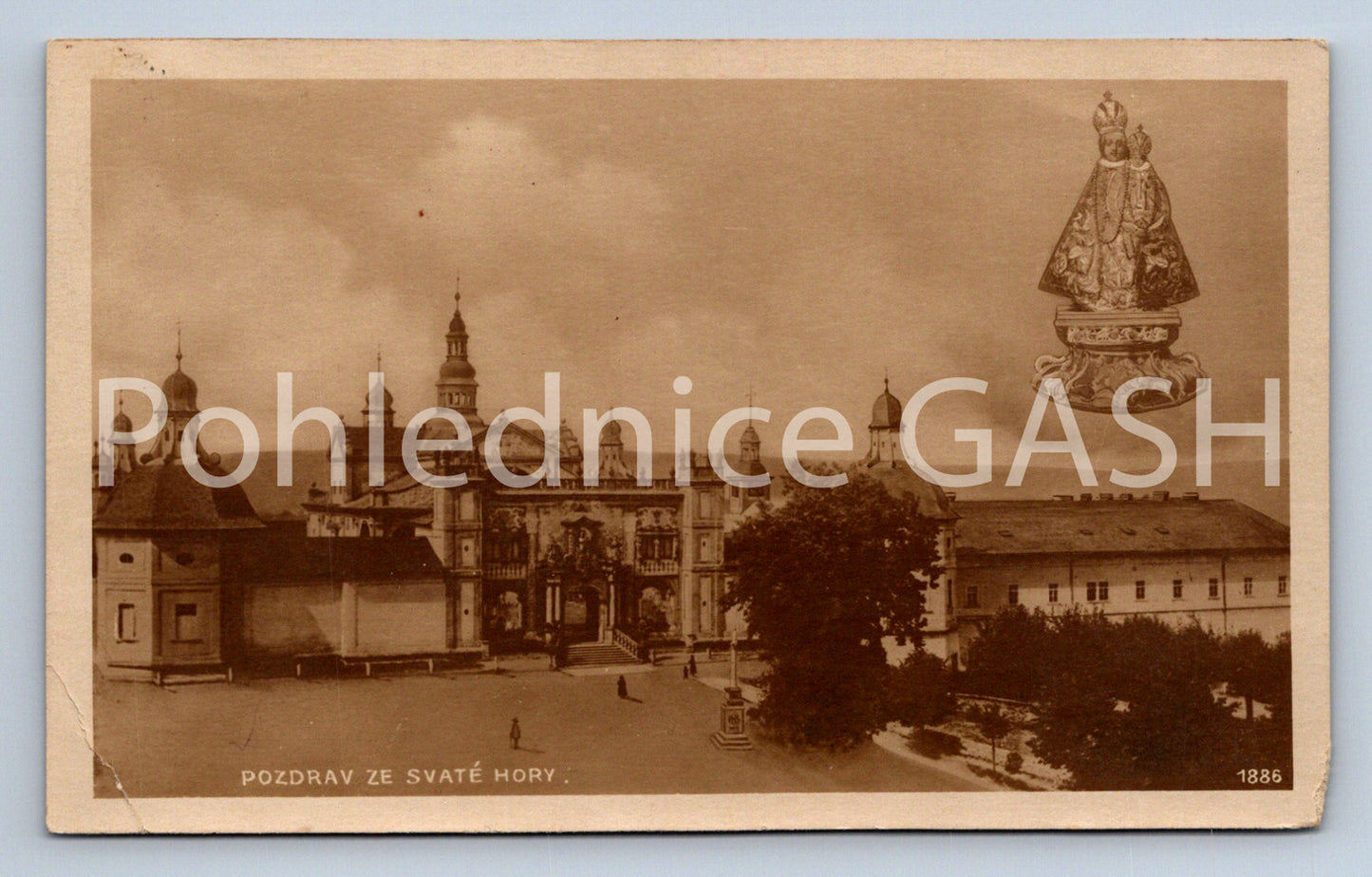 Postcard GREETINGS FROM THE HOLY MOUNTAIN (ST5853)