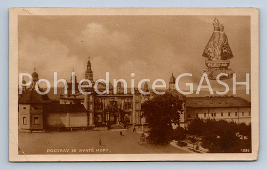 Postcard GREETINGS FROM THE HOLY MOUNTAIN (ST5853)