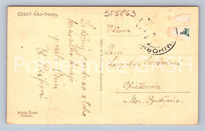 Postcard BOHEMIAN PARADISE - RUINS (ST5863)