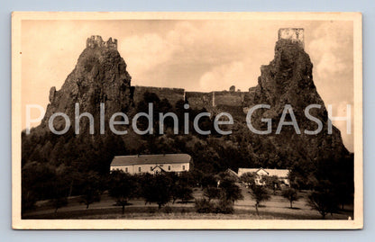 Postcard BOHEMIAN PARADISE - RUINS (ST5863)