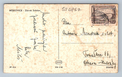 Postcard BOJKOVICE (ST5867)