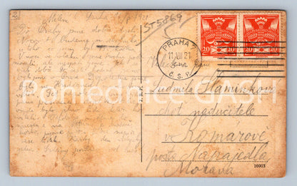 Postcard KRALOVSKÉ VINOHRADY - PURKYŇOVO SQUARE (ST5869)