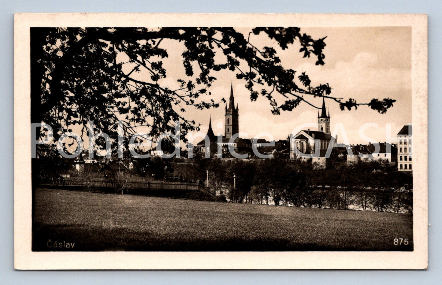 Postcard ČÁSLAV (ST5873)