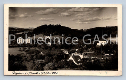 Postcard GREETINGS FROM NOVÉ MÉSTO NAD METUJÍ (ST5874)