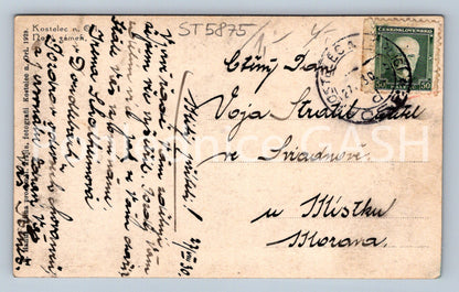 Postcard KOSTELEC N. ORL. - NEW CASTLE (ST5875)