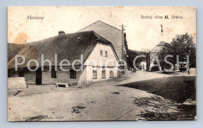 Postcard HRONOV (ST5884)