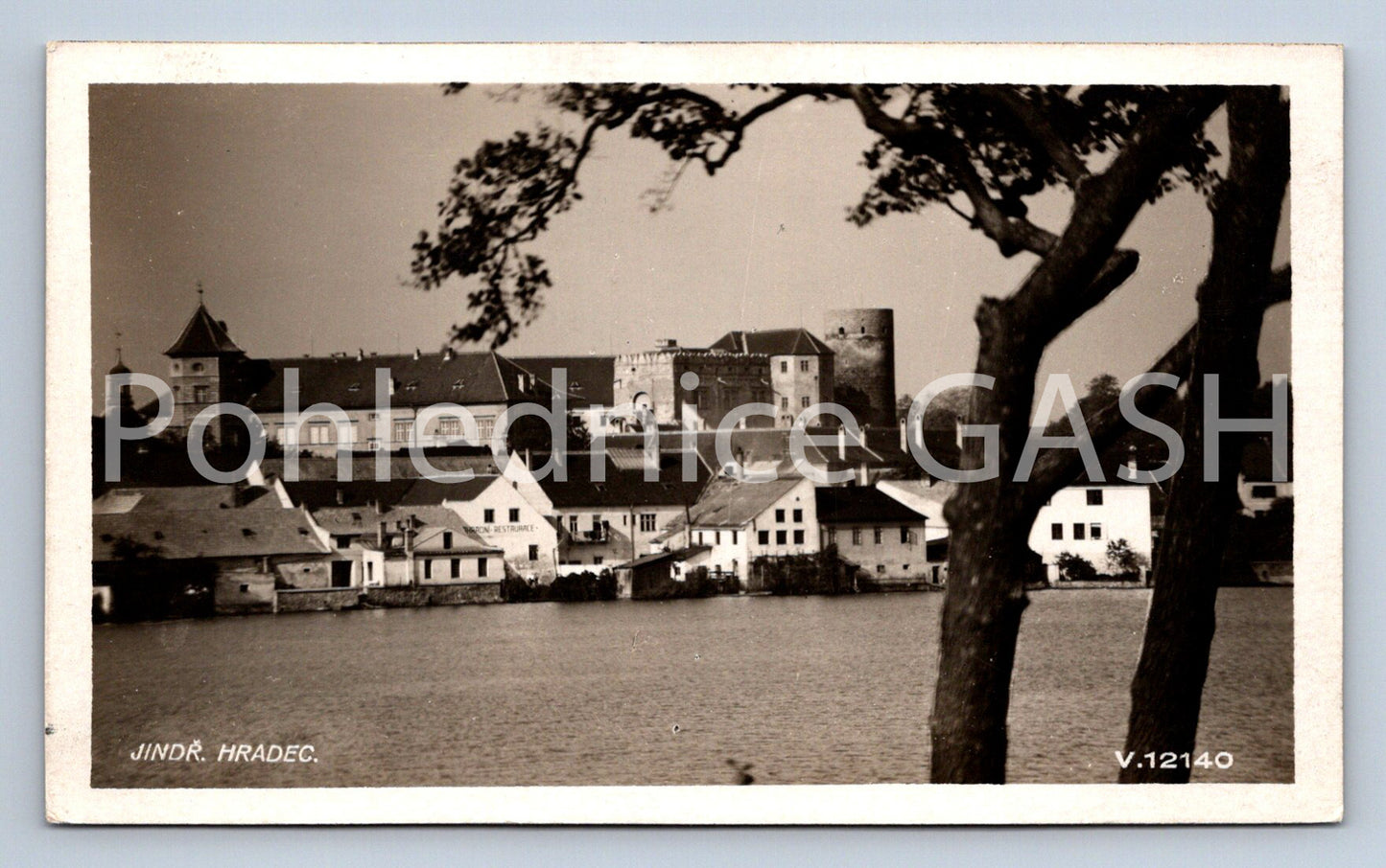 Postcard JINDŘICHŮV HRADEC (ST5887)