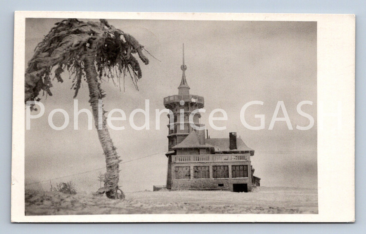 Postcard JIRÁSK'S TOURIST COTTAGE IN DOBROŠOV NEAR NÁCHOD (ST5892)