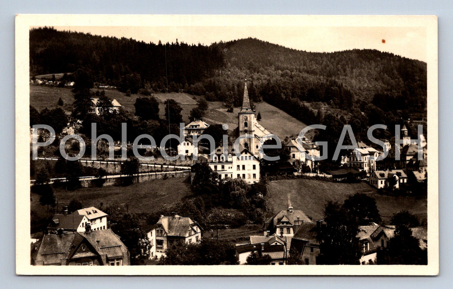 Postcard JANOV NAD NISOU - JIZERSKÉ HORY (ST5902)