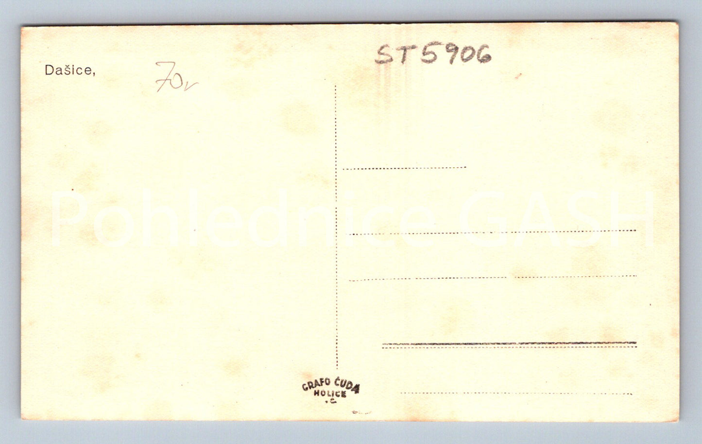 Postcard DAŠICE - COLLAGE (ST5906)