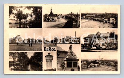 Postcard DAŠICE - COLLAGE (ST5906)