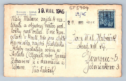 Postcard KROMĚŘÍŽ (ST5909)