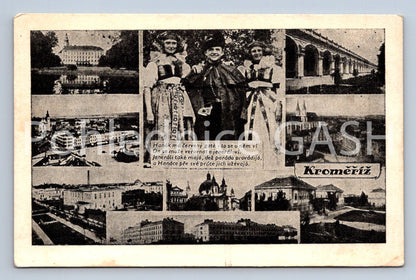Postcard KROMĚŘÍŽ - COLLAGE (ST5910)