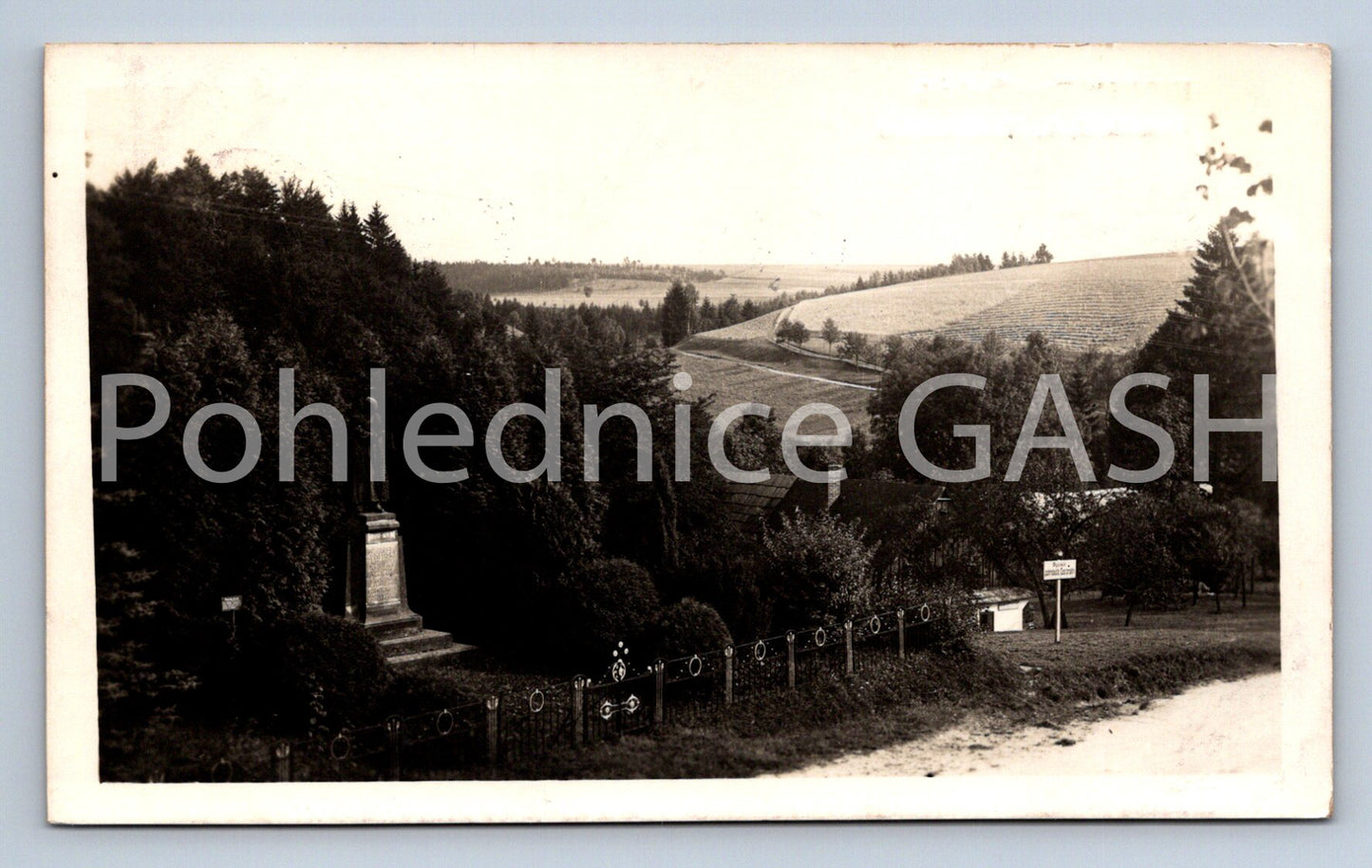 Postcard KUNVALD IN BOHEMIA (ST5923)