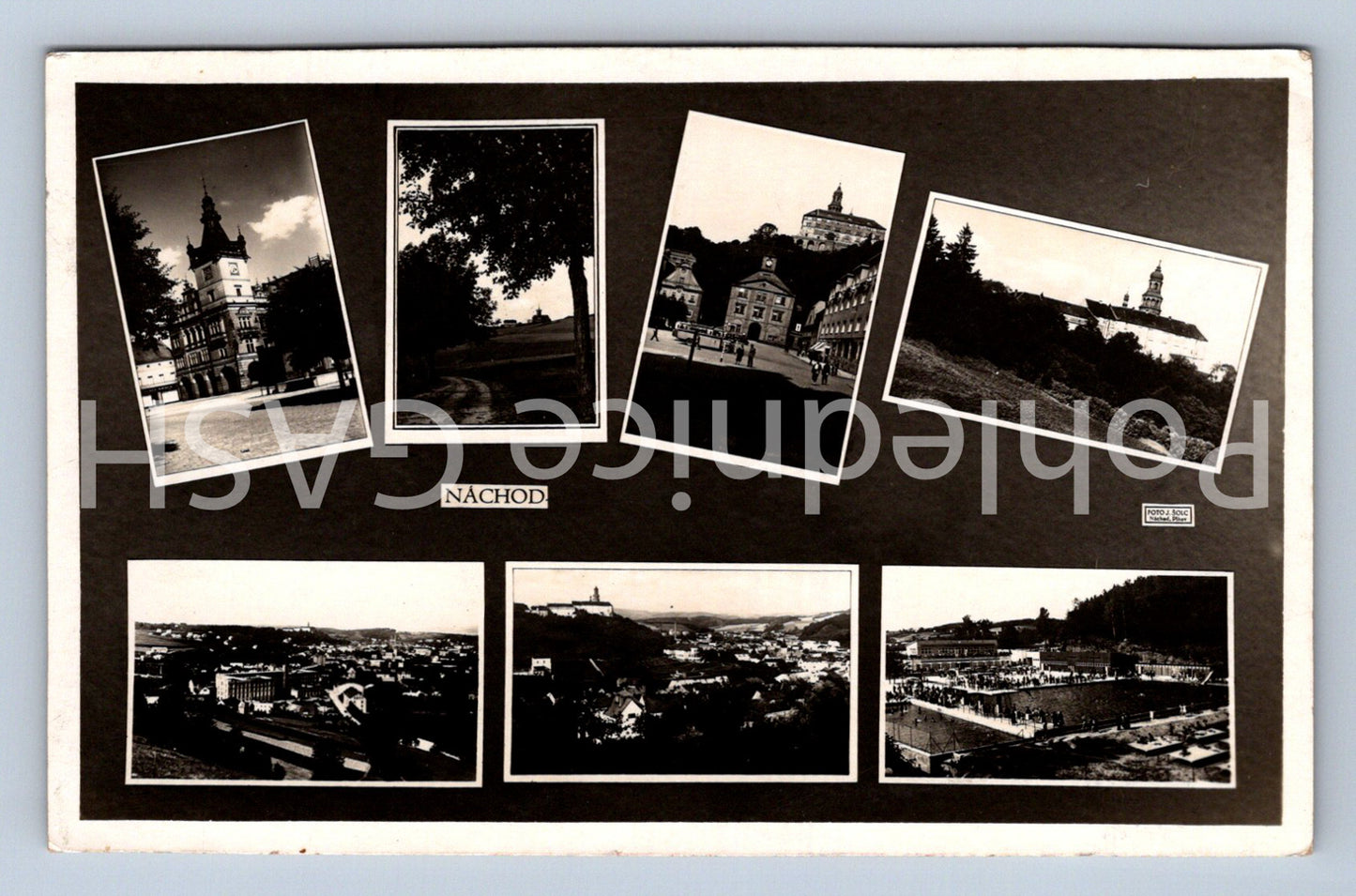 Postcard NÁCHOD - COLLAGE (ST5925)