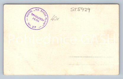 Postcard HOTEL ON THE OLD PLAN - ŠPINDLERŮV MLÝN (ST5929)