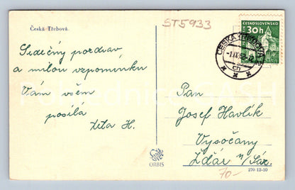 Postcard ČESKÁ TŘEBOVÁ (ST5933)