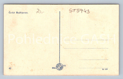 Postcard ČESKÉ BUDĚJOVICE - COLLAGE (ST5943)