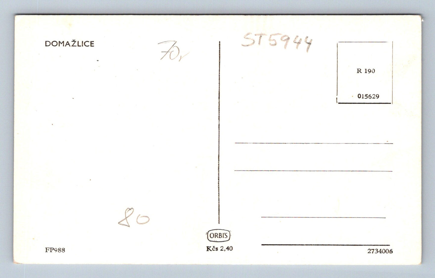 Postcard HOUSEWIFE (ST5944)